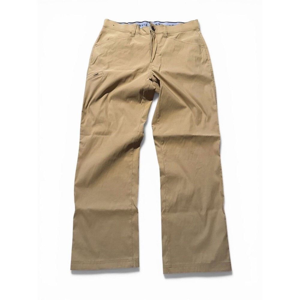 Orvis Men’s 34x30 Pants Khaki Tan Stretch Outdoor Hiking Fishing - Picture 2 of 4